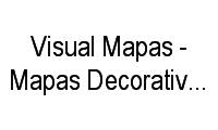 Logo Visual Mapas - Mapas Decorativos E Comerciais.