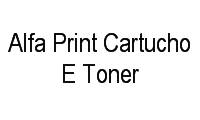 Logo Alfa Print Cartucho E Toner em Iririú