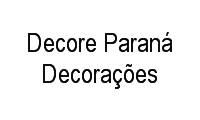 Logo Decore Paraná Decorações em Bairro Alto