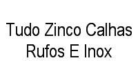 Logo Tudo Zinco Calhas Rufos E Inox em Vila Nova Canaã