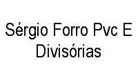 Logo Sérgio Forro Pvc E Divisórias em Vila Mariana