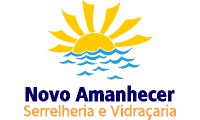 Logo Serralheria e Vidraçaria Novo Amanhecer