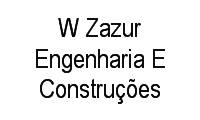 Logo W Zazur Engenharia E Construções em Centro
