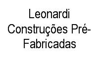 Logo Leonardi Construções Pré-Fabricadas em Vila Califórnia