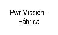 Logo Pwr Mission - Fábrica em Barros Filho