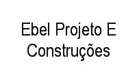 Logo Ebel Projeto E Construções