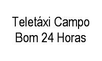 Logo Teletáxi Campo Bom 24 Horas em Centro