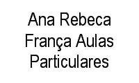 Logo Ana Rebeca França Aulas Particulares