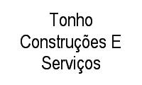 Logo Tonho Construções E Serviços Ltda em Centro