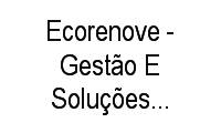 Logo Ecorenove - Gestão E Soluções Renováveis