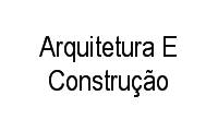 Logo Arquitetura E Construção