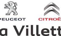 Logo La Villette Peugeot Citroën em Ponte Alta