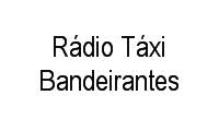 Logo Rádio Táxi Bandeirantes em Setor Urias Magalhães