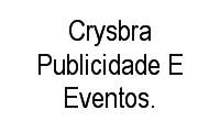 Logo Crysbra Publicidade E Eventos. em Venda Nova