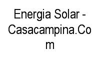 Logo Energia Solar - Casacampina.Com em Palmeira