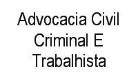 Logo Advocacia Civil Criminal E Trabalhista