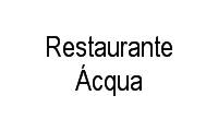 Logo Restaurante Ácqua em Centro