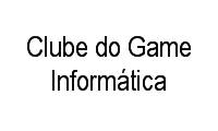 Logo Clube do Game Informática em Centro