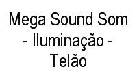Logo Mega Sound Som - Iluminação - Telão em Asa Sul