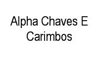 Logo Alpha Chaves E Carimbos em Zona 07