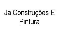 Logo Ja Construções E Pintura em Alvarenga