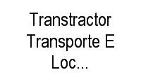 Logo Transtractor Transporte E Loc de Máq E Equip.