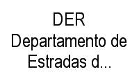 Logo DER Departamento de Estradas de Rodagem do Estado de Minas Gerais 1ª Coordenadoria em Gameleira
