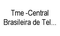 Logo Tme -Central Brasileira de Telemedicina em Setor Marista