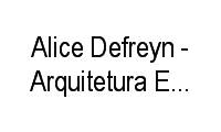 Logo Alice Defreyn - Arquitetura E Interiores