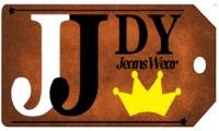 Logo JJDY JEANS WEAR  em Limão