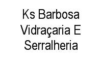 Logo Ks Barbosa Vidraçaria E Serralheria em Vila Santo Antônio
