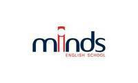 Logo Minds English School - Calhau em Calhau