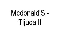 Logo Mcdonald'S - Tijuca II em Tijuca