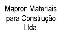 Logo Mapron Materiais para Construção Ltda. em Centro