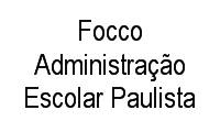 Logo Focco Administração Escolar Paulista em Jardim Bela Vista