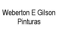 Logo Weberton E Gilson Pinturas em Novo Riacho