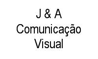 Logo J & A Comunicação Visual em Lixeira