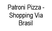 Logo Patroni Pizza - Shopping Via Brasil em Irajá