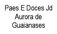 Logo Paes E Doces Jd Aurora de Guaianases
