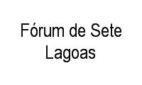 Logo Fórum de Sete Lagoas em Centro