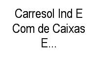 Logo Carresol Ind E Com de Caixas Estacionárias em Espinheiros