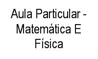 Logo Aula Particular - Matemática E Física em Petrópolis