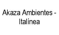 Logo Akaza Ambientes - Italínea em Centro
