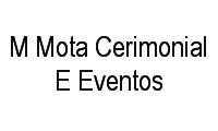 Logo M Mota Cerimonial E Eventos