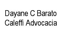 Logo Dayane C Barato Caleffi Advocacia em Igapó