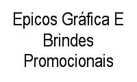 Logo Epicos Gráfica E Brindes Promocionais