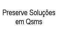 Logo Preserve Soluções em Qsms em Rocha Miranda