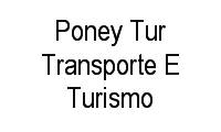 Logo Poney Tur Transporte E Turismo em Ponta da Praia