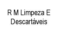 Logo R M Limpeza E Descartáveis em Imbetiba