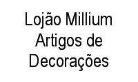 Logo Lojão Millium Artigos de Decorações em Xaxim